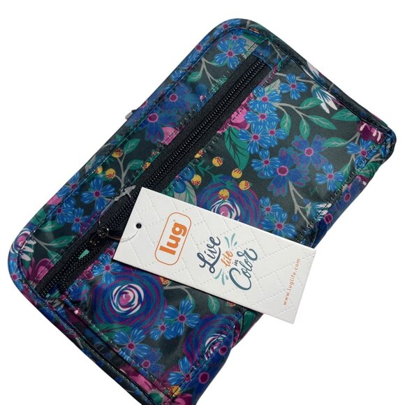 Lug Zeppelin RFID Quilted Wallet Wristlet Wildflower Multi - Picture 3 of 4
